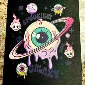 Spookiest in the galaxy  mouse pad, made by me. Standard size